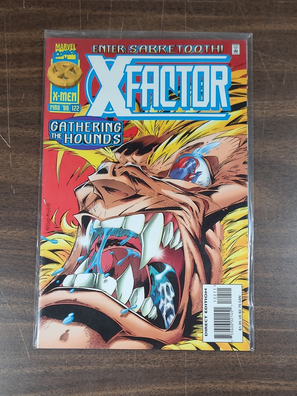 X-Factor #122 Comic Book May 1996 Bagged